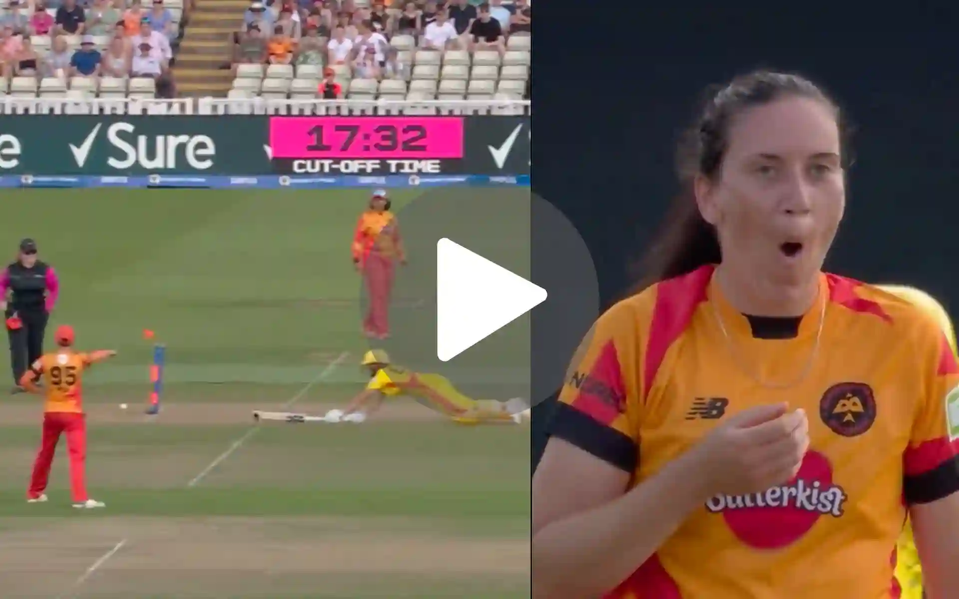 [Watch] RCB Star Ellyse Perry's Rocket Throw Dismisses Gardner; Bowler's Shocked Reaction Goes Viral